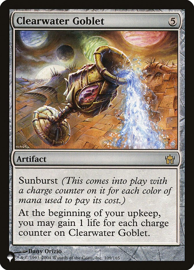 Clearwater Goblet [The List] | Galactic Gamez