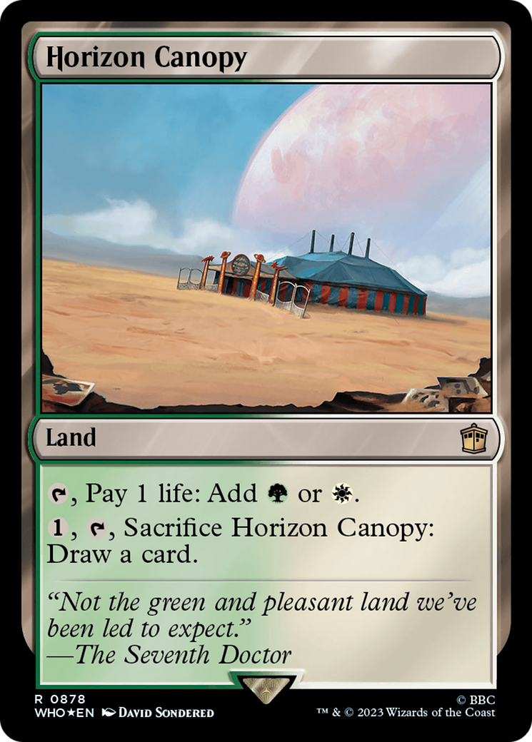 Horizon Canopy (Surge Foil) [Doctor Who] | Galactic Gamez