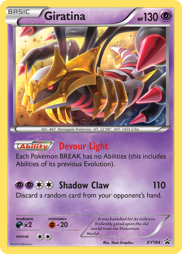 Giratina (XY184) [XY: Black Star Promos] | Galactic Gamez