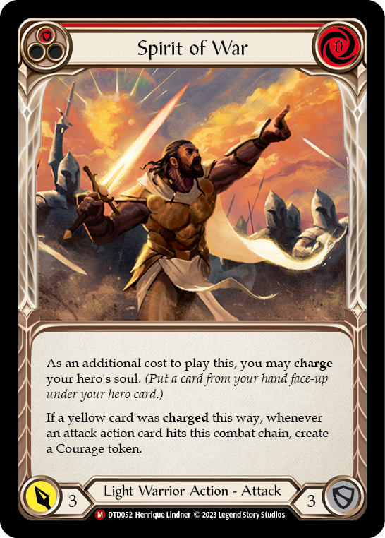 Spirit of War [DTD052] (Dusk Till Dawn) | Galactic Gamez