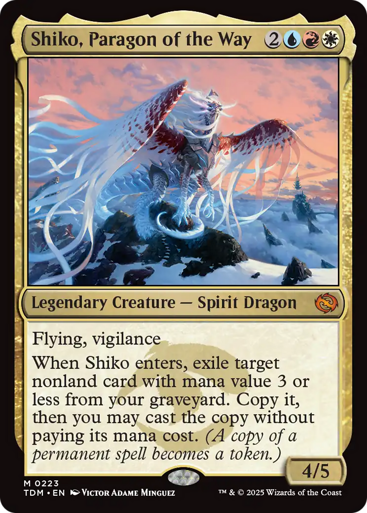 Shiko, Paragon of the Way [Tarkir: Dragonstorm] | Galactic Gamez