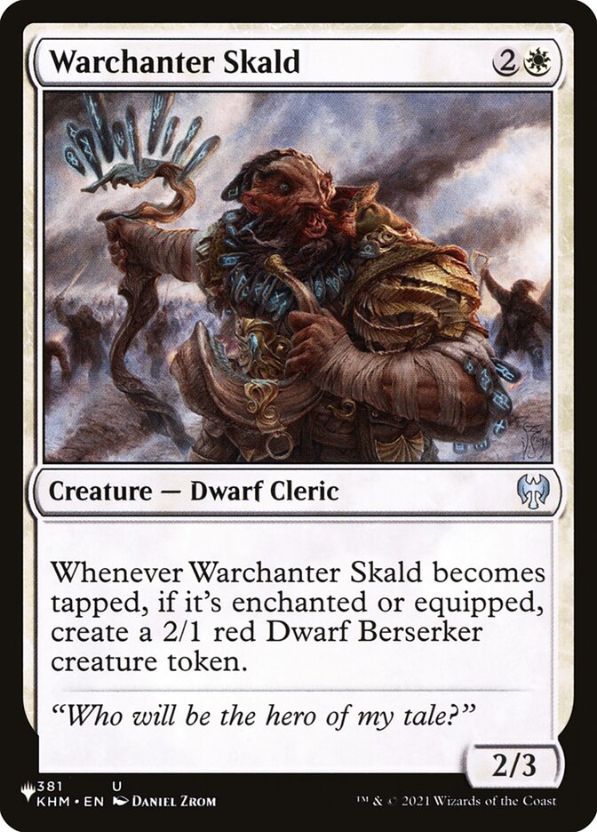 Warchanter Skald [The List] | Galactic Gamez