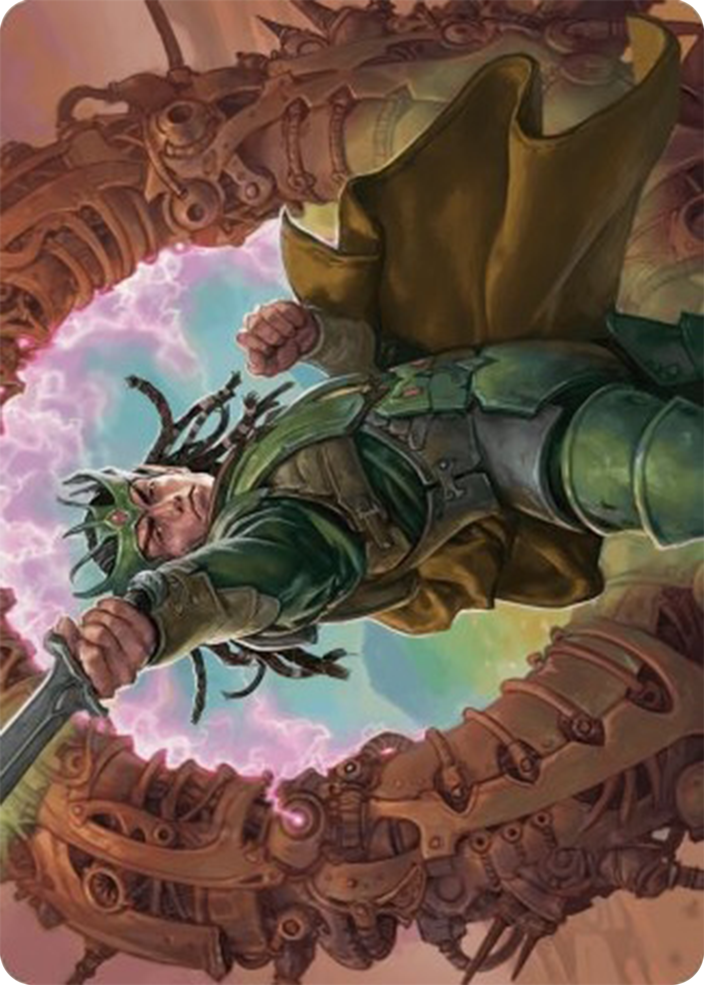 Eladamri, Korvecdal Art Card [Modern Horizons 3 Art Series] | Galactic Gamez