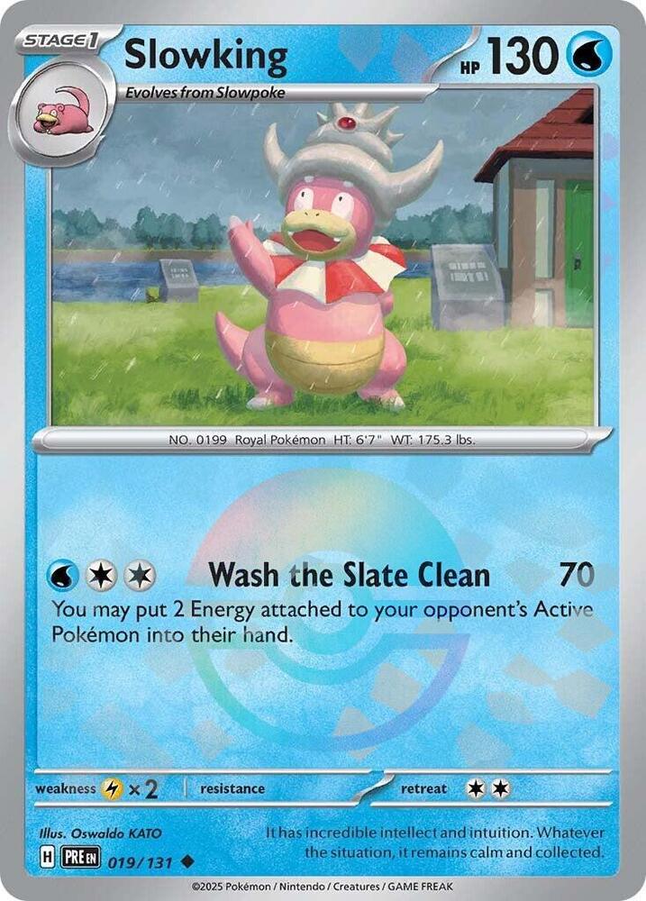 Slowking (019/131) (Poke Ball Pattern) [Scarlet & Violet: Prismatic Evolutions] | Galactic Gamez