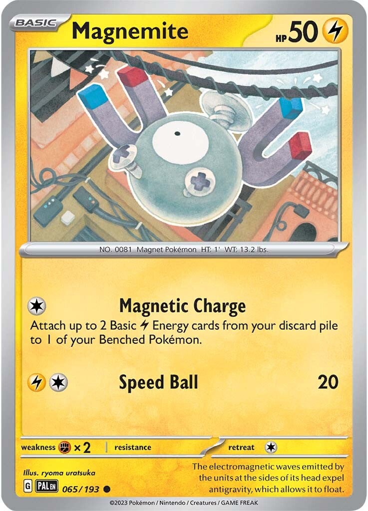 Magnemite (065/193) [Scarlet & Violet: Paldea Evolved] | Galactic Gamez