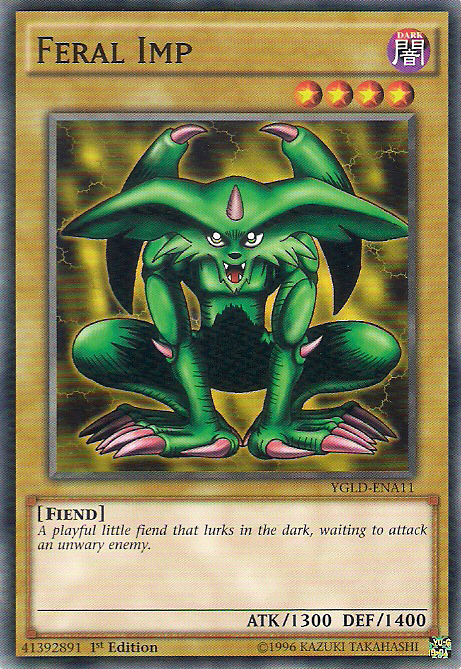 Feral Imp [YGLD-ENA11] Common | Galactic Gamez