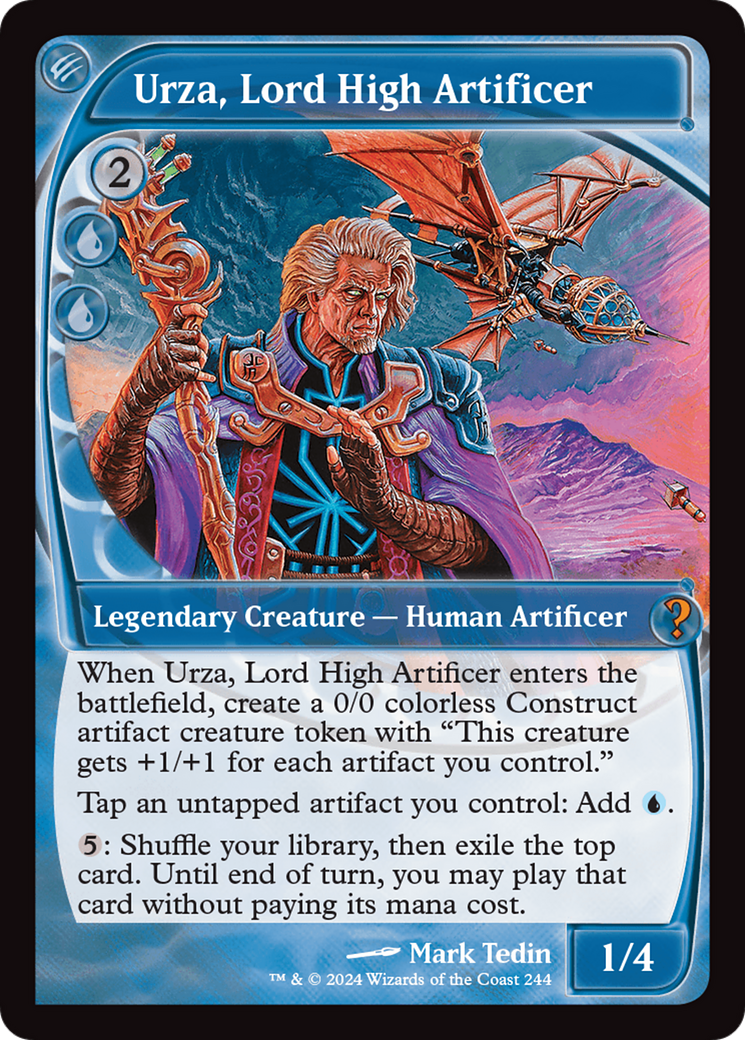 Urza, Lord High Artificer [Mystery Booster 2] | Galactic Gamez