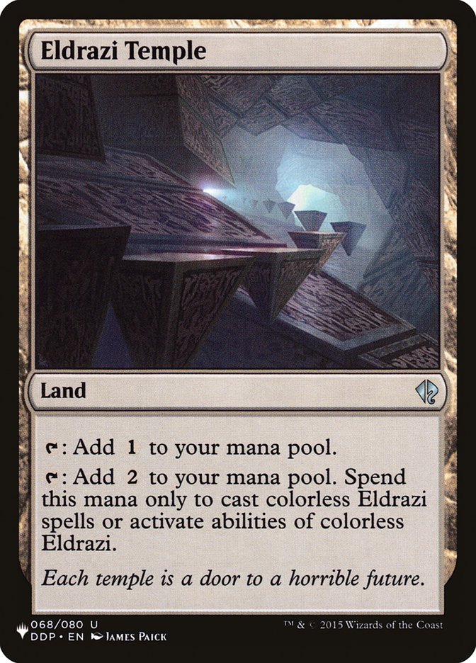 Eldrazi Temple [The List] | Galactic Gamez
