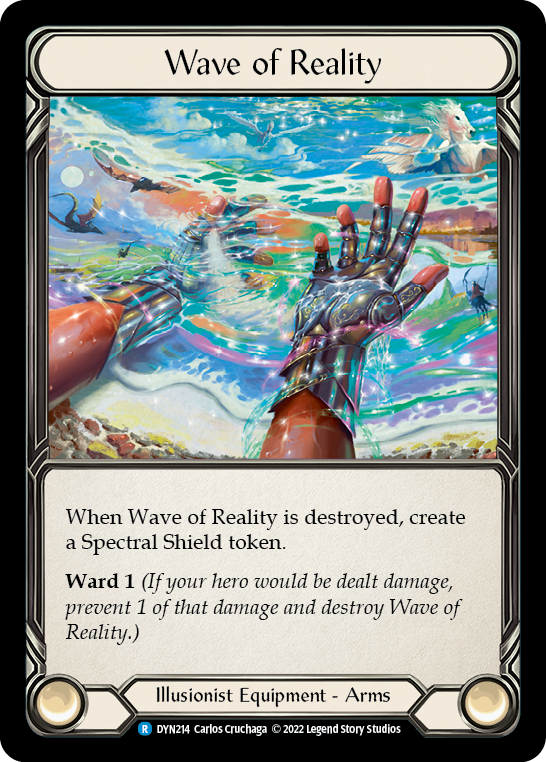 Wave of Reality [DYN214] (Dynasty)  Cold Foil | Galactic Gamez