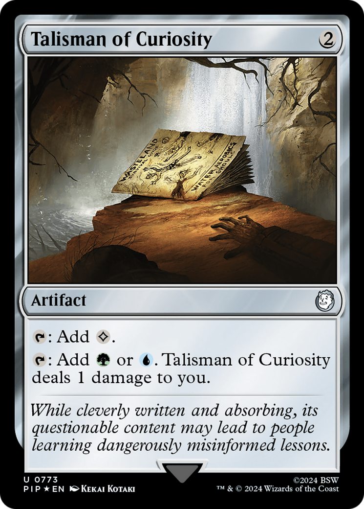 Talisman of Curiosity (Surge Foil) [Fallout] | Galactic Gamez
