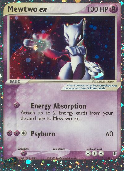 Mewtwo ex (101/109) [EX: Ruby & Sapphire] | Galactic Gamez