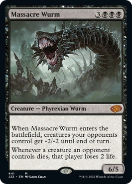 Massacre Wurm [Jumpstart 2022] | Galactic Gamez