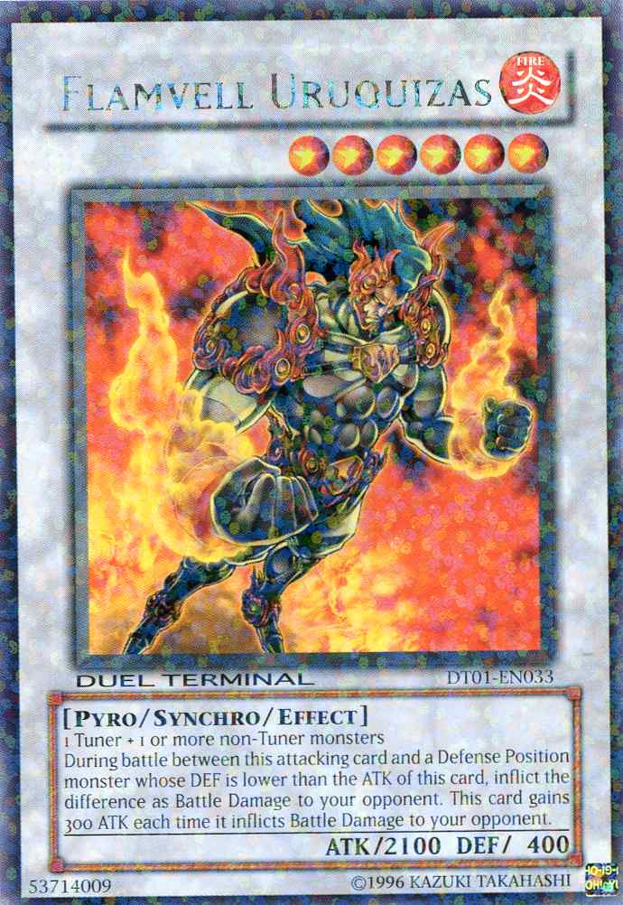 Flamvell Uruquizas [DT01-EN033] Rare | Galactic Gamez