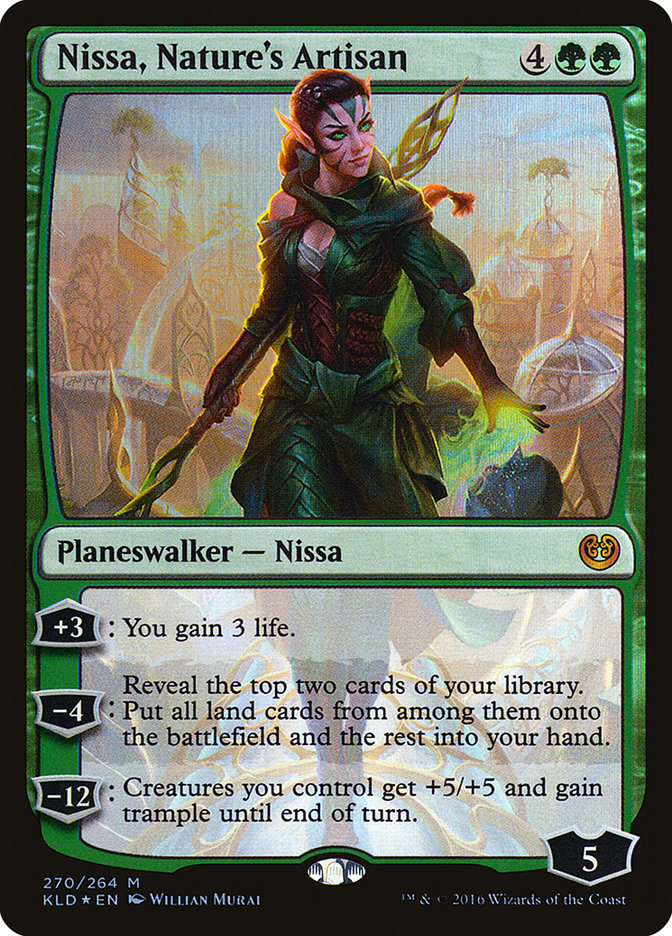 Nissa, Nature's Artisan [Kaladesh] | Galactic Gamez