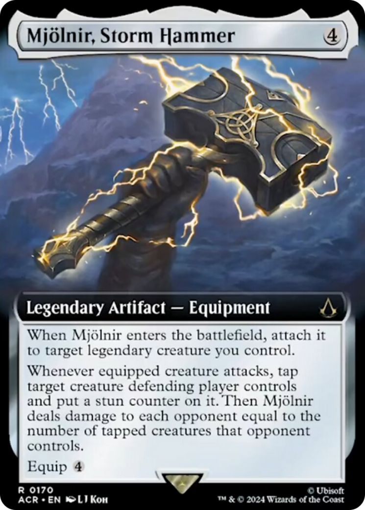 Mjolnir, Storm Hammer (Extended Art) [Assassin's Creed] | Galactic Gamez