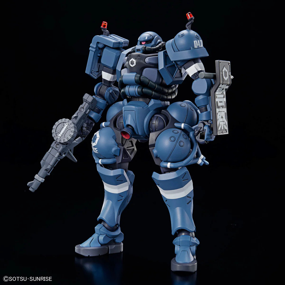Bandai HGGQ #02 1/144 Police Zaku Model Kit | Galactic Gamez