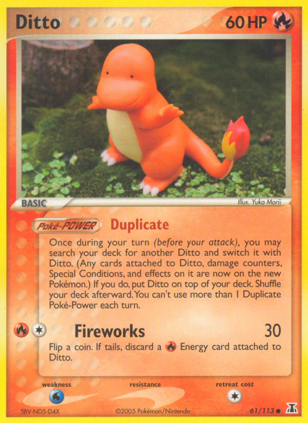 Ditto (61/113) [EX: Delta Species] | Galactic Gamez