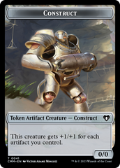 Thopter // Construct (41) Double-Sided Token [Commander Masters Tokens] | Galactic Gamez