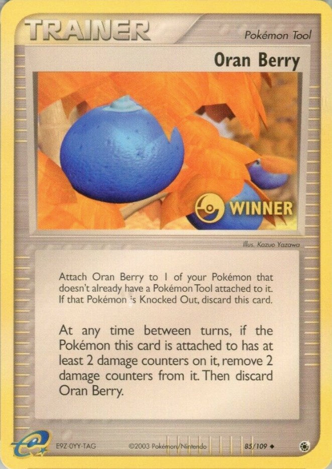 Oran Berry (85/109) (Winner) [EX: Ruby & Sapphire] | Galactic Gamez