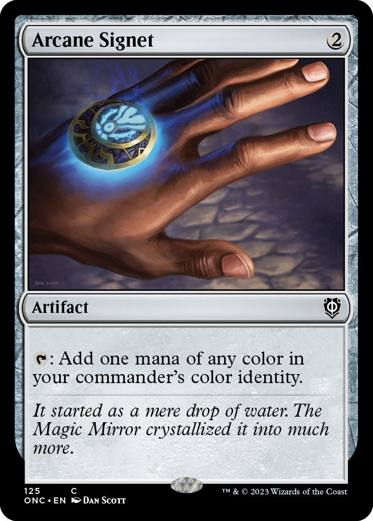 Arcane Signet [Phyrexia: All Will Be One Commander] | Galactic Gamez