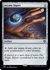 Arcane Signet [Phyrexia: All Will Be One Commander] | Galactic Gamez