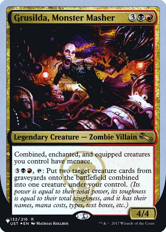 Grusilda, Monster Masher (Unfinity Foil Edition) [The List] | Galactic Gamez
