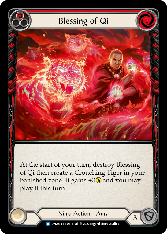Blessing of Qi (Red) [DYN053] (Dynasty) | Galactic Gamez