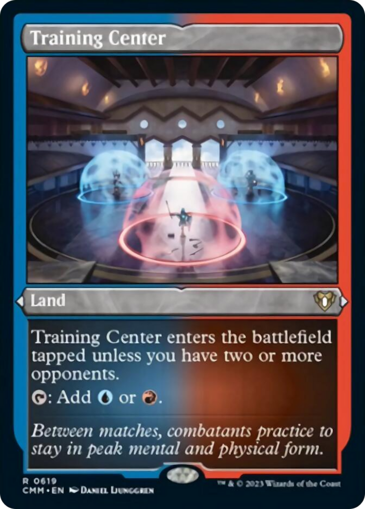 Training Center (Foil Etched) [Commander Masters] | Galactic Gamez