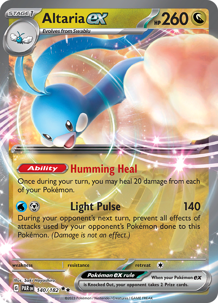 Altaria ex (140/182) [Scarlet & Violet: Paradox Rift] | Galactic Gamez