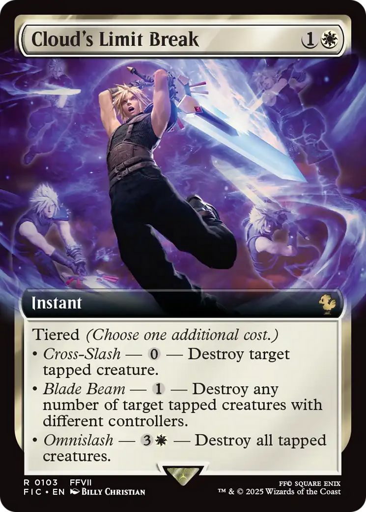 Cloud's Limit Break (Extended Art) [FINAL FANTASY Commander] | Galactic Gamez