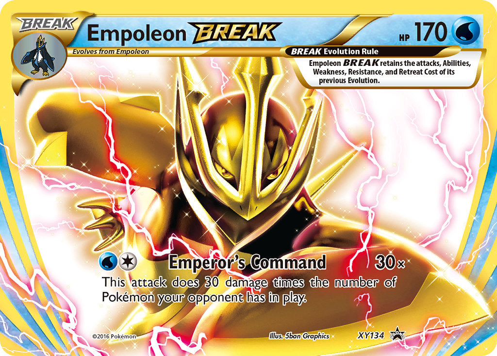 Empoleon BREAK (XY134) [XY: Black Star Promos] | Galactic Gamez