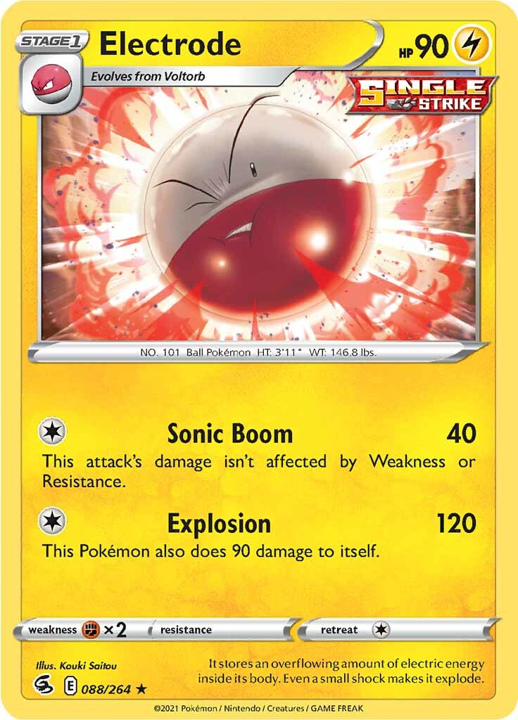 Electrode (088/264) [Sword & Shield: Fusion Strike] | Galactic Gamez