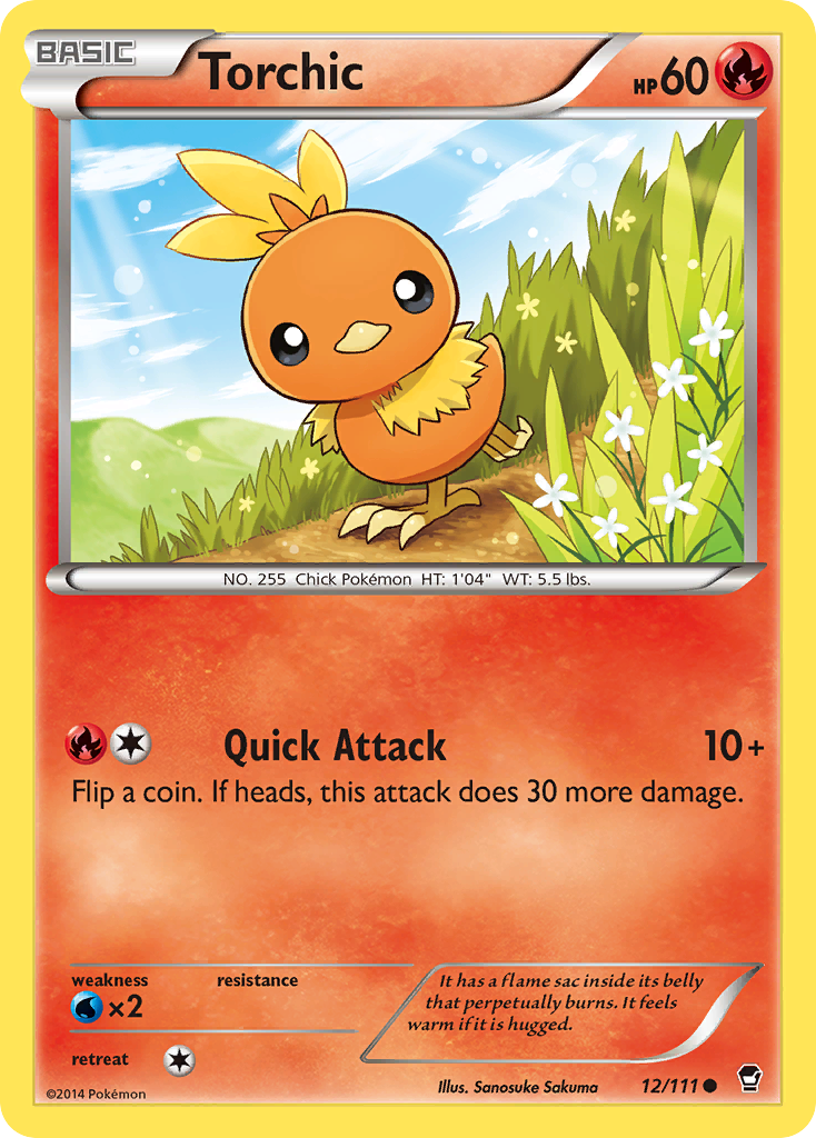 Torchic (12/111) [XY: Furious Fists] | Galactic Gamez