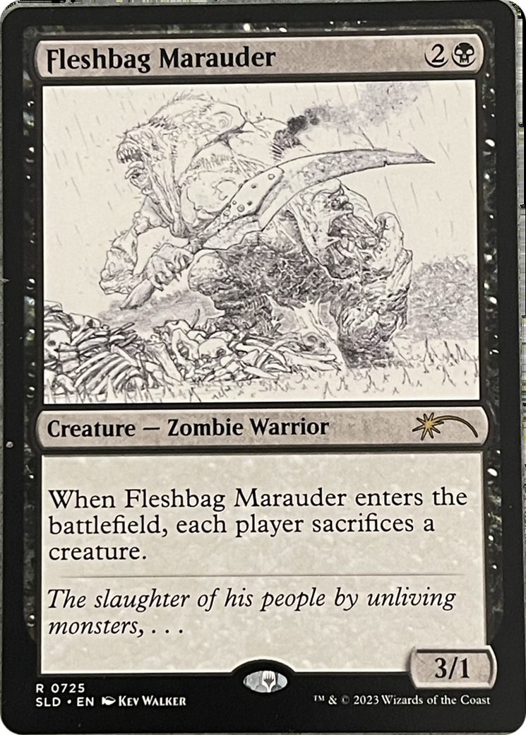 Fleshbag Marauder (Sketch Showcase) [Secret Lair Drop Series] | Galactic Gamez