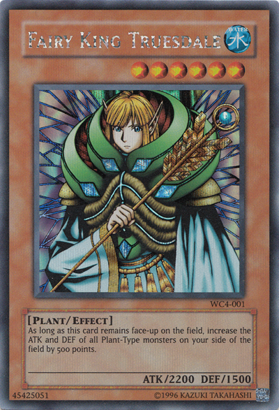Fairy King Truesdale [WC4-001] Secret Rare | Galactic Gamez