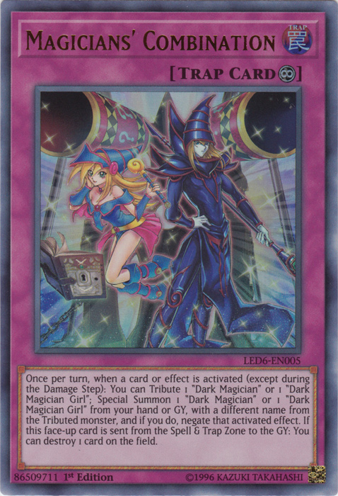 Magicians' Combination [LED6-EN005] Ultra Rare | Galactic Gamez