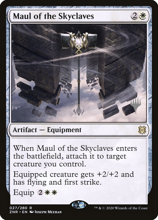 Maul of the Skyclaves (Promo Pack) [Zendikar Rising Promos] | Galactic Gamez