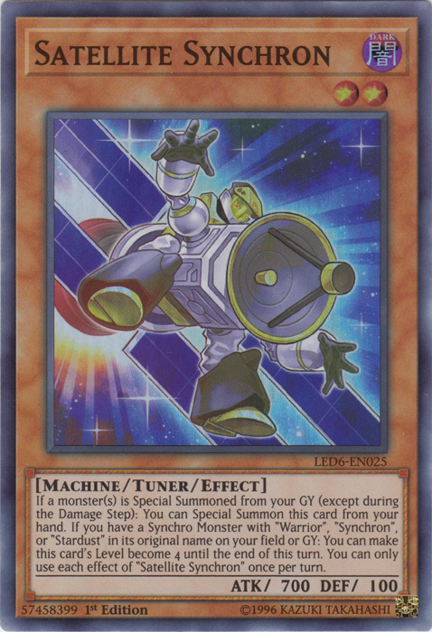 Satellite Synchron [LED6-EN025] Super Rare | Galactic Gamez