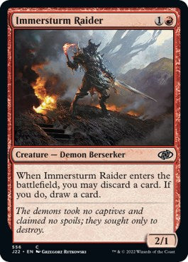 Immersturm Raider [Jumpstart 2022] | Galactic Gamez