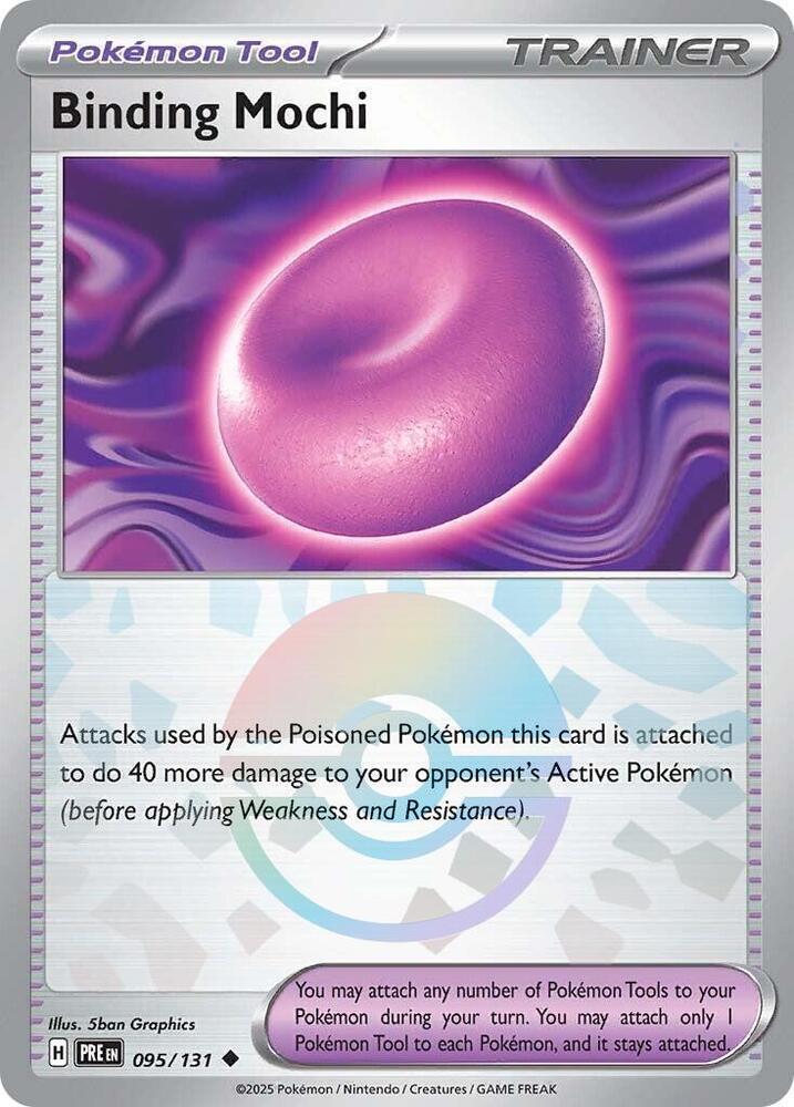 Binding Mochi (095/131) (Poke Ball Pattern) [Scarlet & Violet: Prismatic Evolutions] | Galactic Gamez