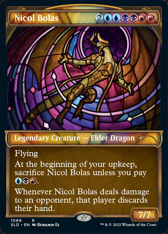 Nicol Bolas (Showcase Textured) [Secret Lair Drop Series] | Galactic Gamez