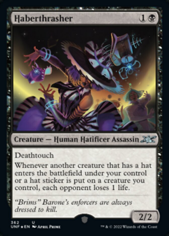 Haberthrasher (Galaxy Foil) [Unfinity] | Galactic Gamez