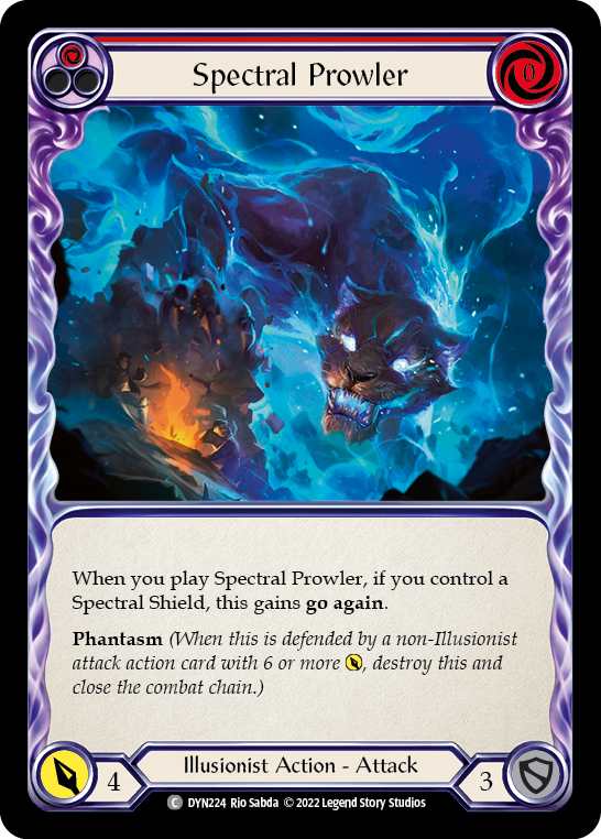 Spectral Prowler (Red) [DYN224] (Dynasty) | Galactic Gamez