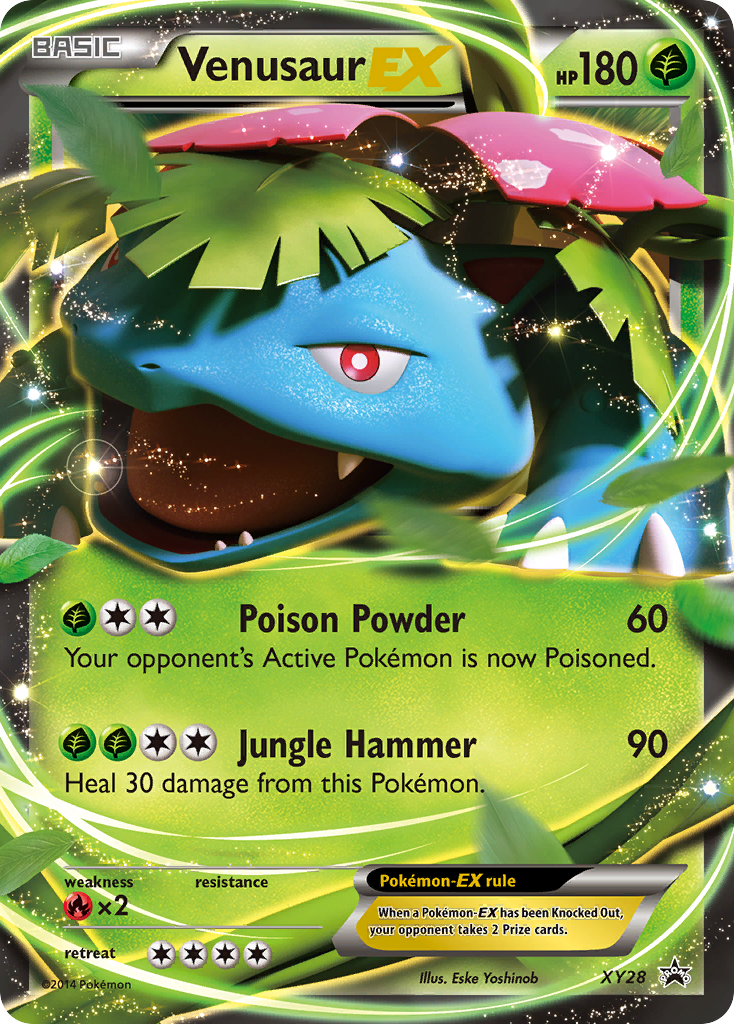 Venusaur EX (XY28) [XY: Black Star Promos] | Galactic Gamez