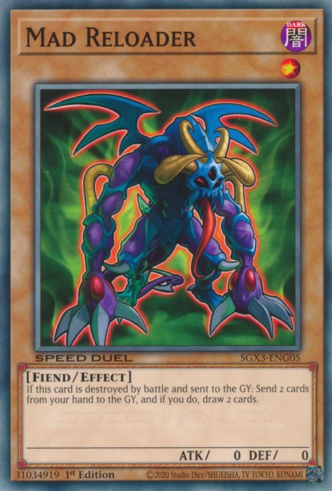 Mad Reloader [SGX3-ENG05] Common | Galactic Gamez