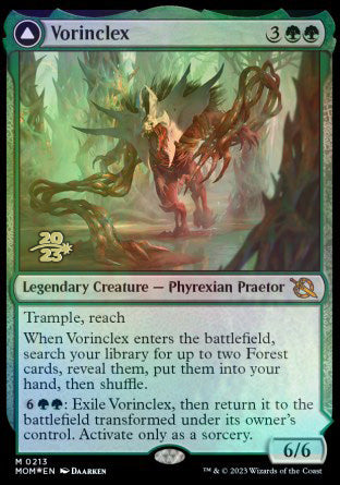 Vorinclex // The Grand Evolution [March of the Machine Prerelease Promos] | Galactic Gamez