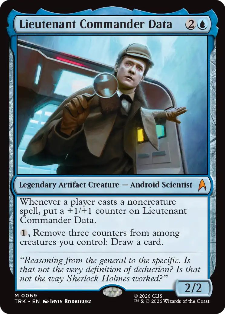 Lieutenant Commander Data [Star Trek] | Galactic Gamez