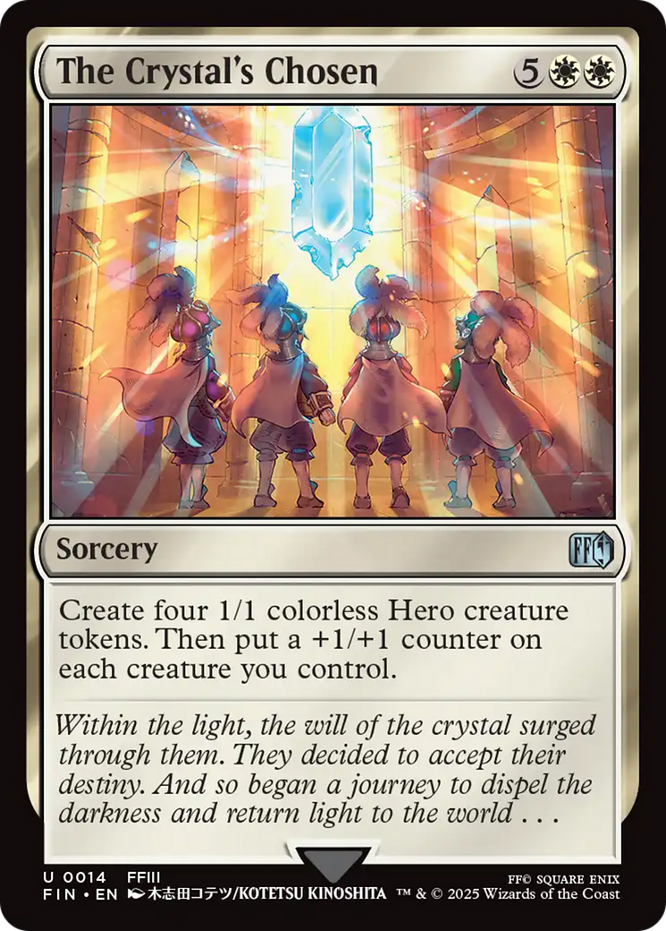 The Crystal's Chosen [FINAL FANTASY] | Galactic Gamez