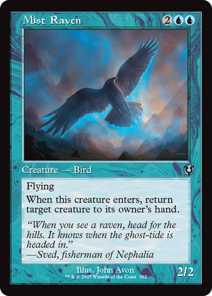 Mist Raven (Retro Frame) [Innistrad Remastered] | Galactic Gamez