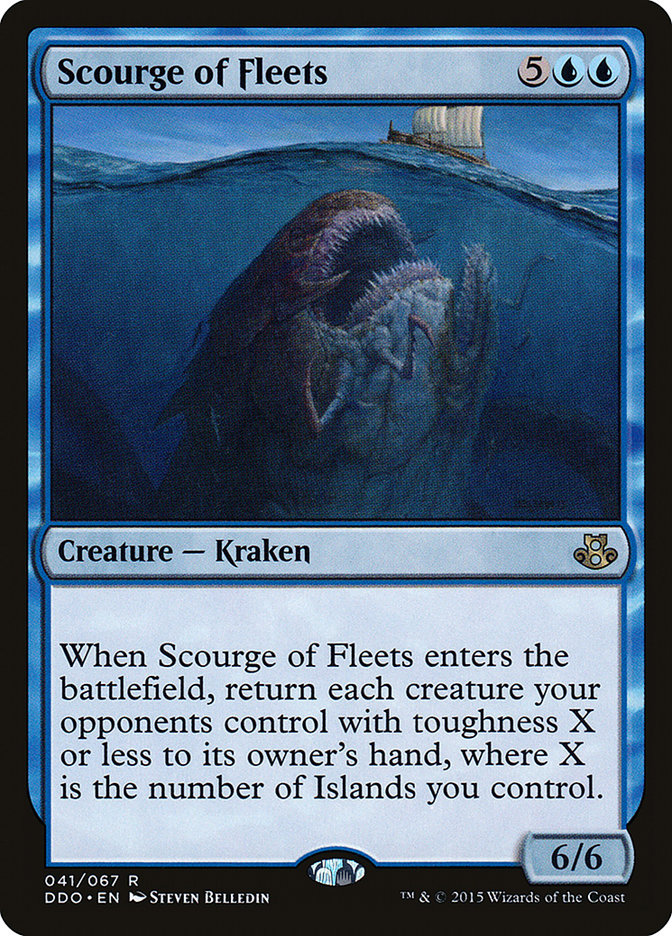 Scourge of Fleets [Duel Decks: Elspeth vs. Kiora] | Galactic Gamez